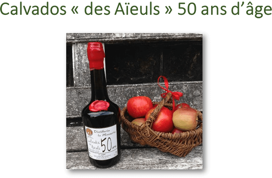 Calvados « des Aïeuls » 50 ans d’âge